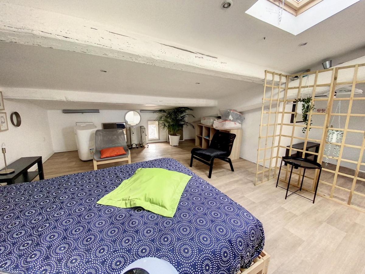 Grand St Pierre Studio mansardé atypique Climatisé Sète Extérieur photo
